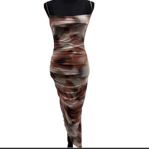 Women’s Liz & Sara NWT Tight Ruched Long Maxi/Midi Dress Size Small